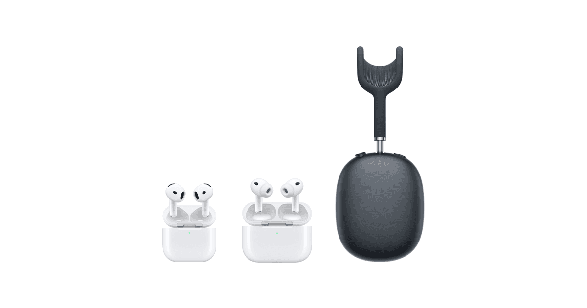AirPods lineup